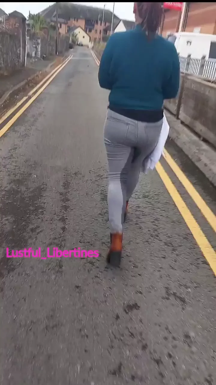 Guess What Happened? 😏💦 British MILF's Wet Public Piss Walk