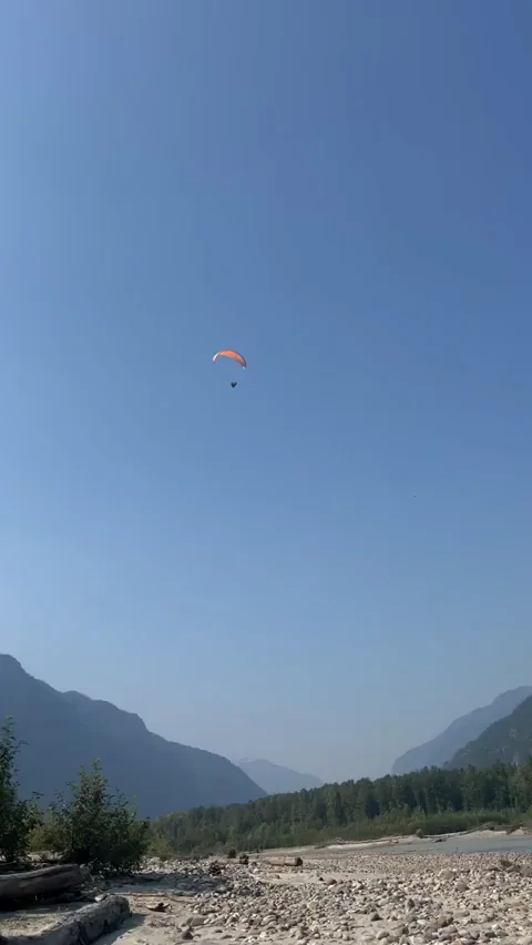 Petite Nude Hiker Teases Paraglider with Toy in Stunning Mountain Valley