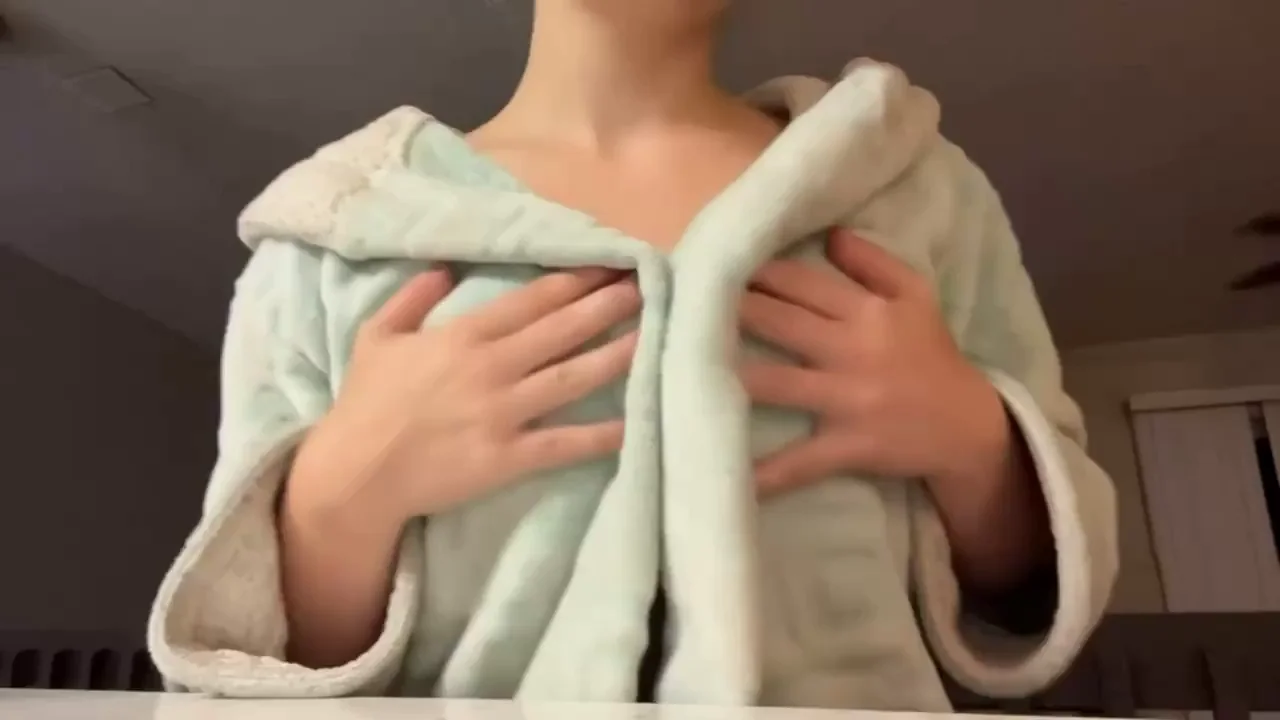 Sneak peek under my robe