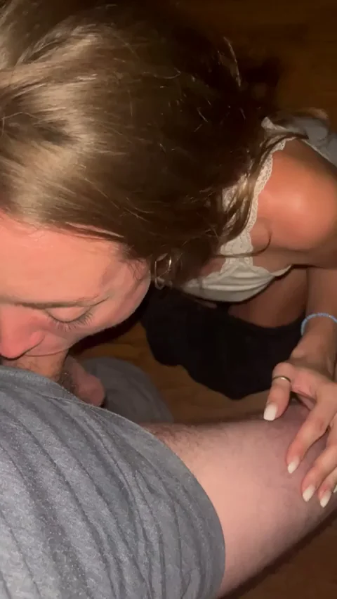 It feels too good when it goes down my throat