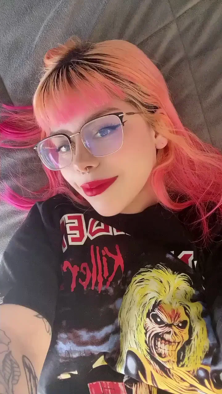 🔥 Big Tiddy Goth GF's All-Natural Virgin Tease 💦
