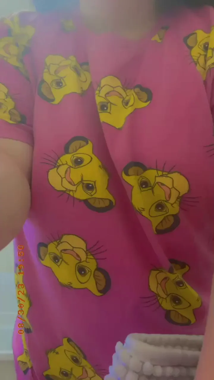 BBW Babe's Lion King Nightie Tease 🦁🍈🍑