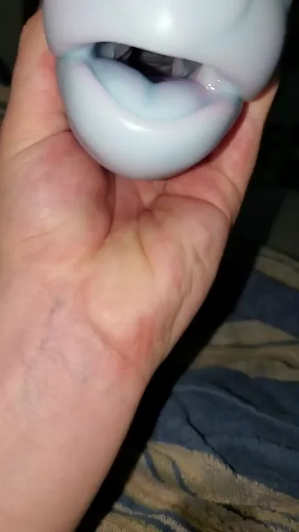 Janine the Bad Dragon Toy Leaking My Thick Cum Load 💦🐉