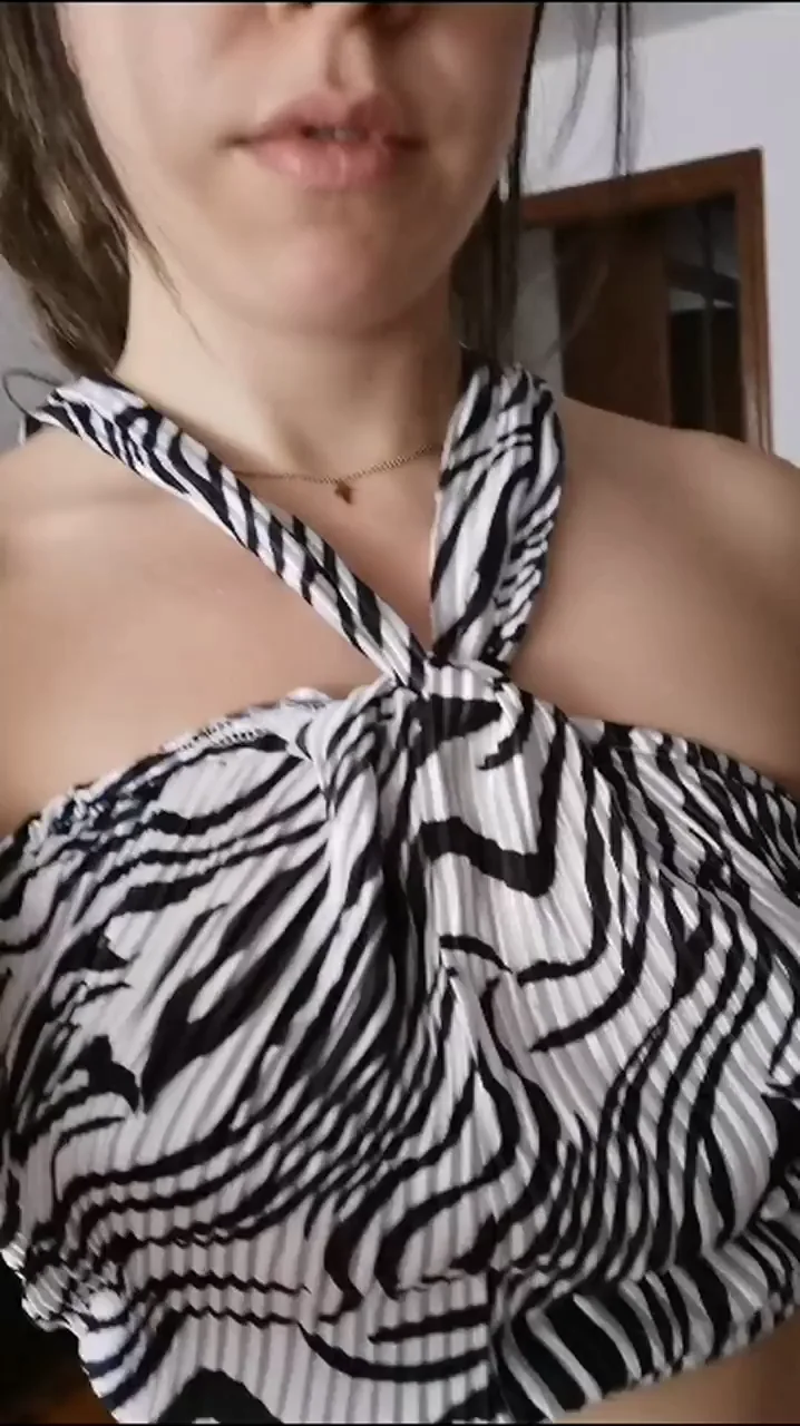 My floor trembled when I let these huge boobs out. My neighbors complained. News registered a small earthquake. Brace yourselves... My titty drop.