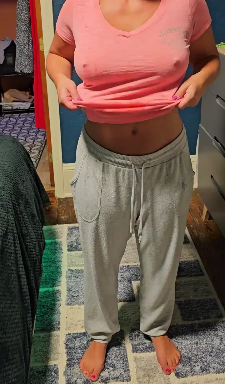 Titty Drop in my sweats
