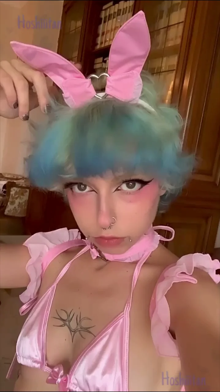 Pink petite bunny ready to hop on you! ðŸŒ¸