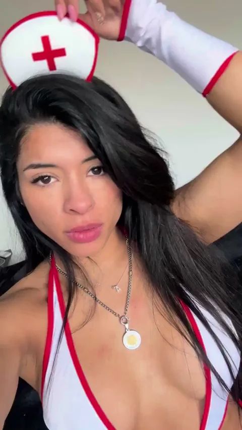Sexy Nurse Babe's Irresistible Injection Tease