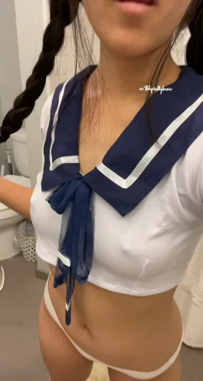 Clothed Cutie in Sailor Slut Mode: Am I Still Adorable?