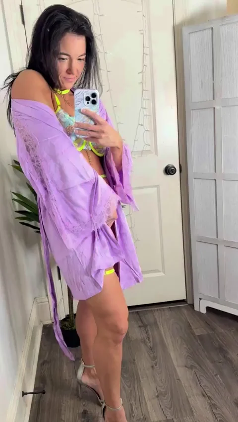 39yo MILF Tease: Take Control Daddy, I'll Submit in Slutty Lingerie