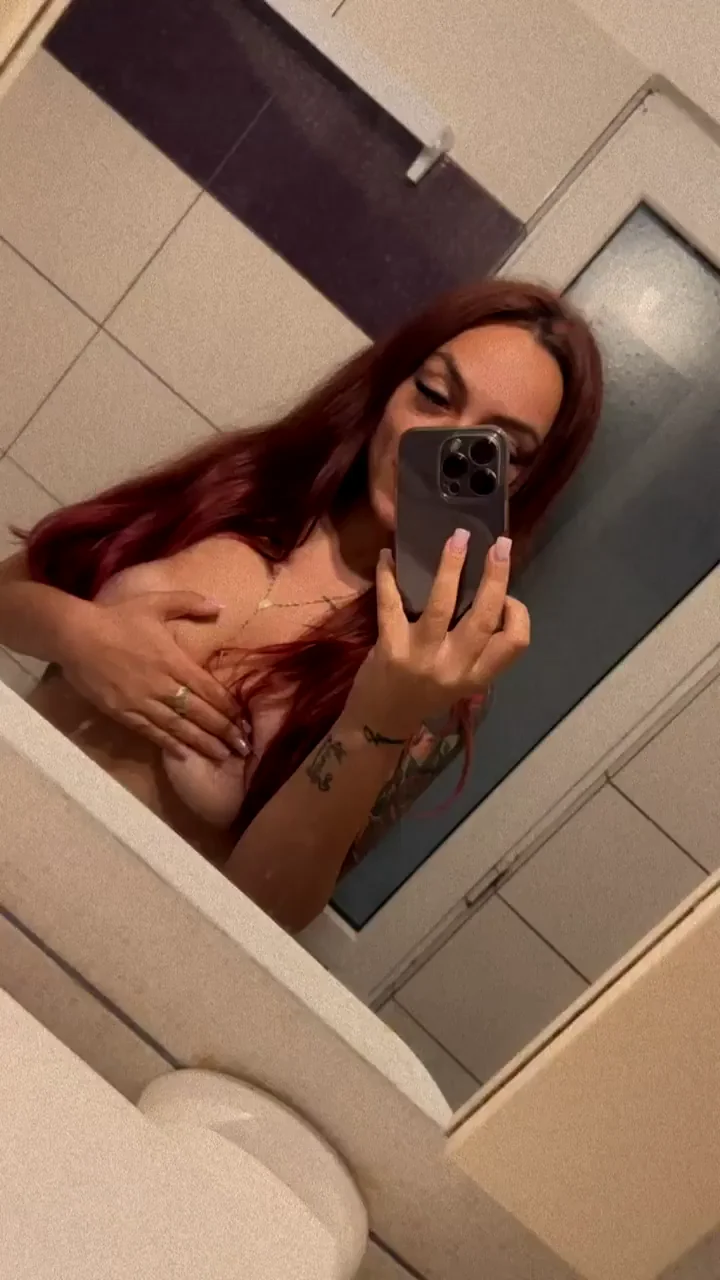 nervous when i take pic in a public place, even if it's a bathroom