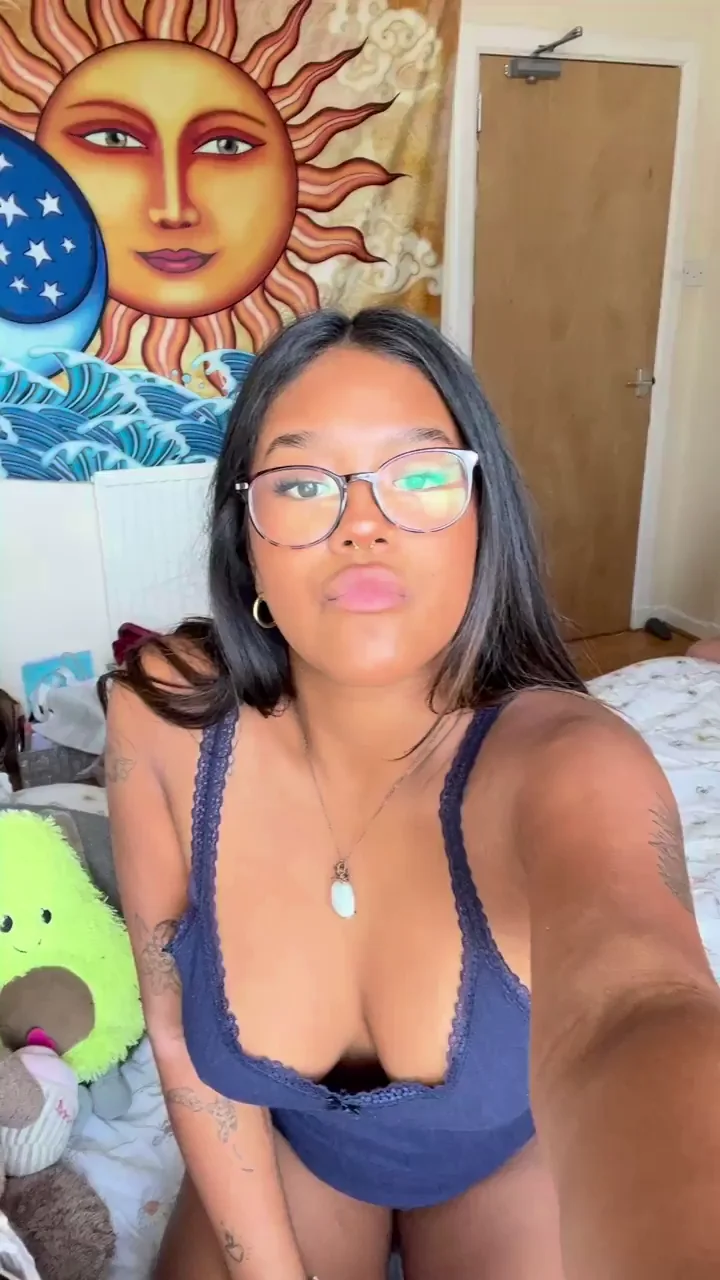Braless Asian Babe's Juicy Tits Tease
