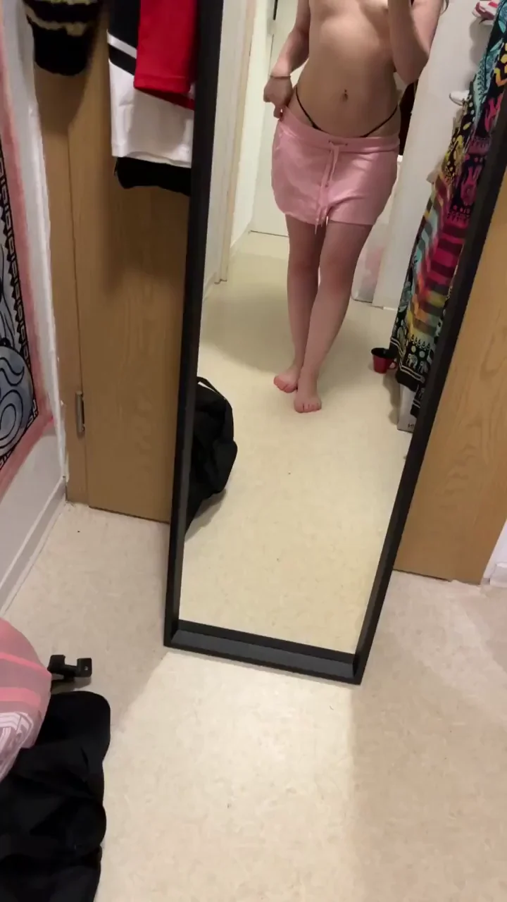 💖 Should I Get These Tits Implanted? Hot Closet Tease 🔥