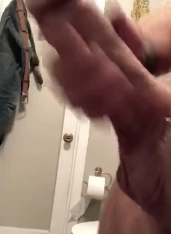 Pre-Shower Beast: Stroking That Forearm-Thick Monster Cock