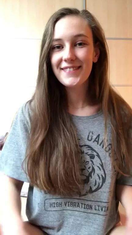 Girl Next Door Teases Her Perky Tits & Tight Pussy for You