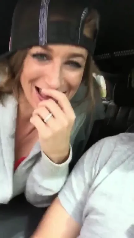 I love road trips ? And cum dripping out of my mouth!