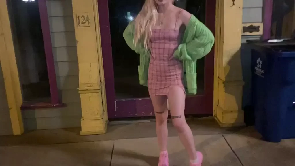 pretty pink goth