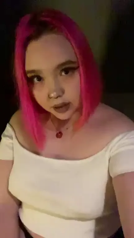 🔥 Pink-Haired Slut Teases Body in Bar Hold the Moan 😈🍸
