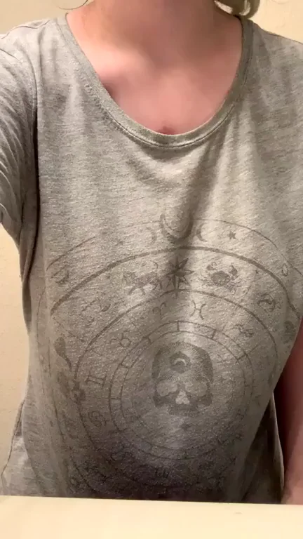 Hope I can start your day off right with a bit of morning wood. Don't worry I'll take care of it ? [Titty drop]