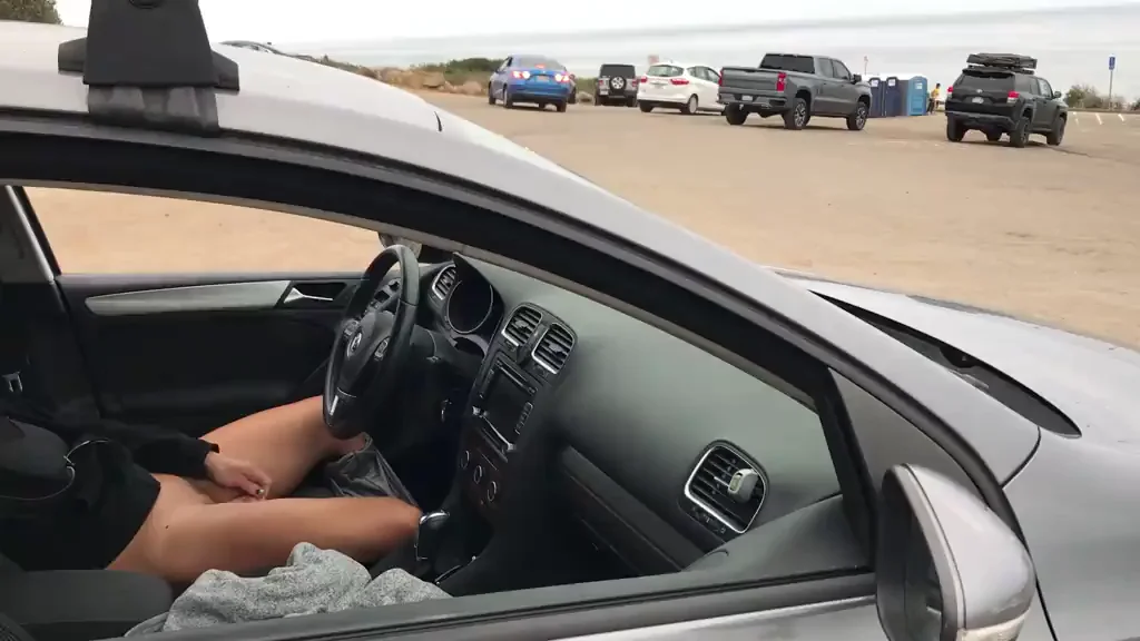 Playing in the parking lot. [gif]