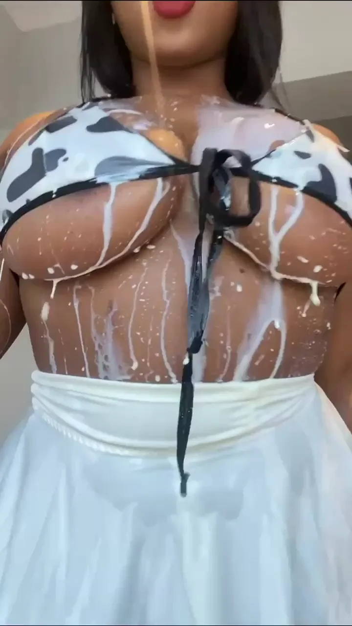 Horny Cow Slut Sends Cum-Drenched Nudes 💦🐮🔥