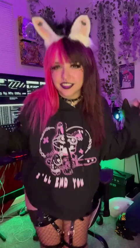 You didn't really think I'd be wearing anything under my hoodie right