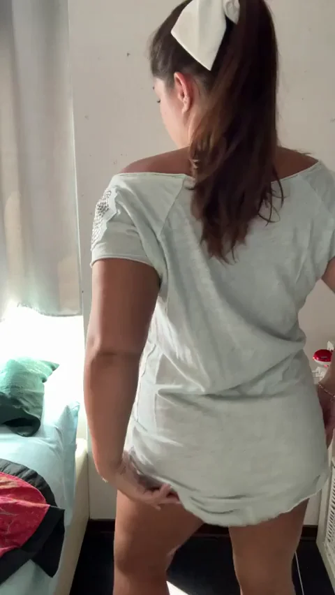 Thick Thighs Tease: 'Let Me Get This Off For You'