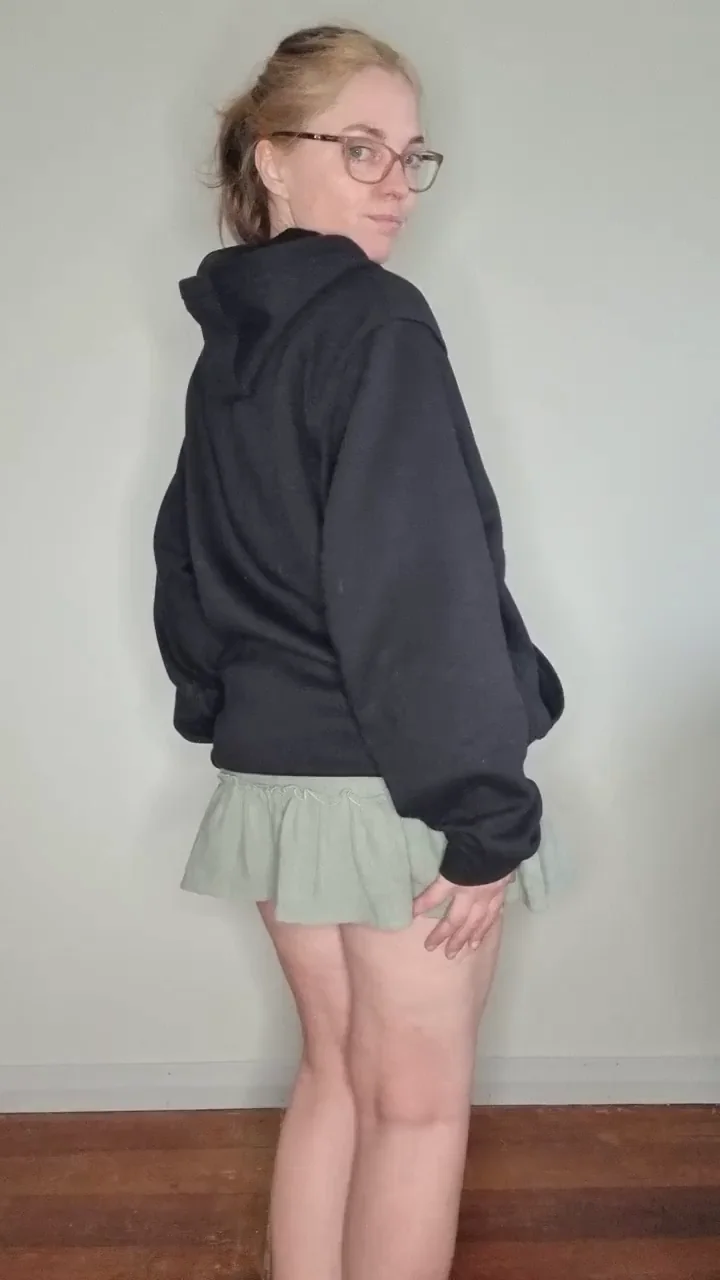 Milf doesn't like underwear...