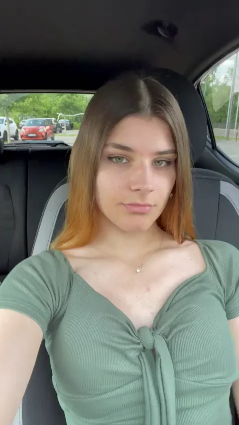 Petite Tease Begs: 'Shall We Fuck in the Car?'