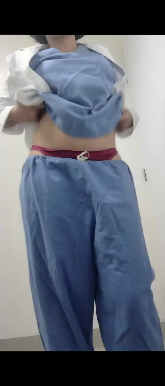 🔥 Naughty Nurse MILF Teases Red Panties & Juicy Ass 🍑
