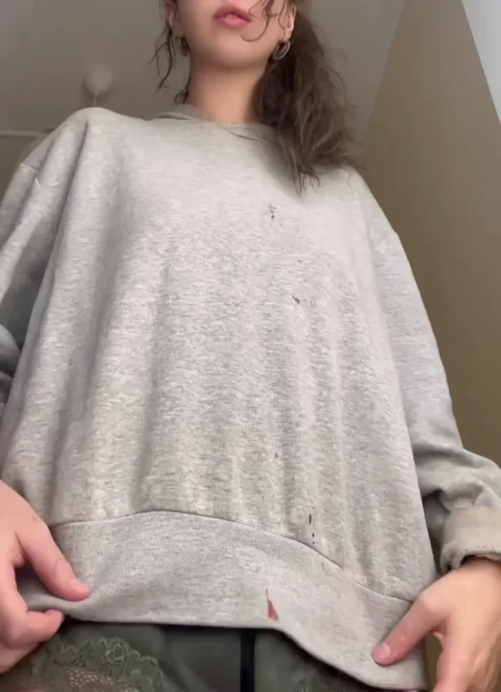 I love sweaters but I love naked more