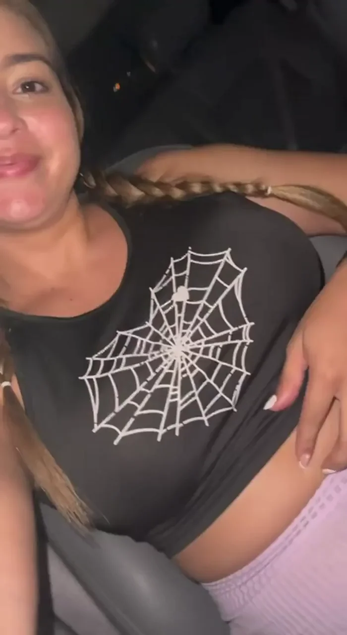 Can't Stop Teasing My Big Tits on First Date 😈💦