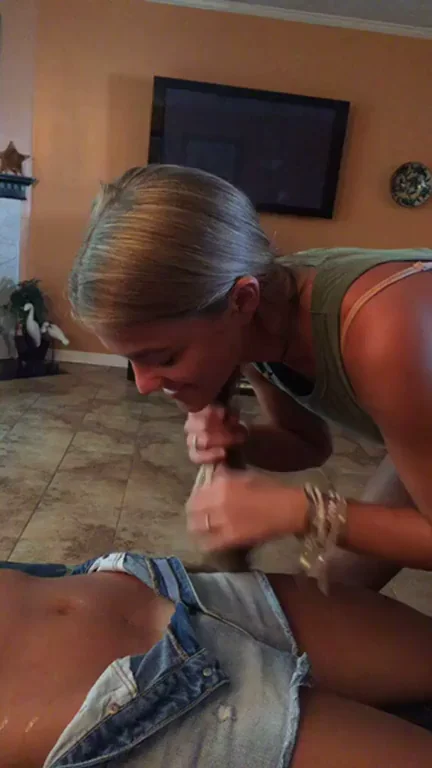 Belly Shots & Sloppy Kisses: Homemade Lesbian Tease