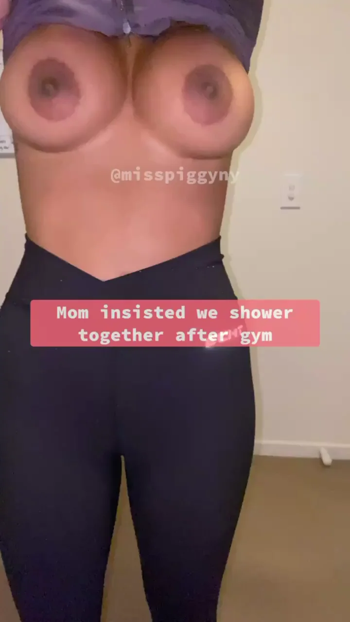 Mom was pretty much asking for my dick