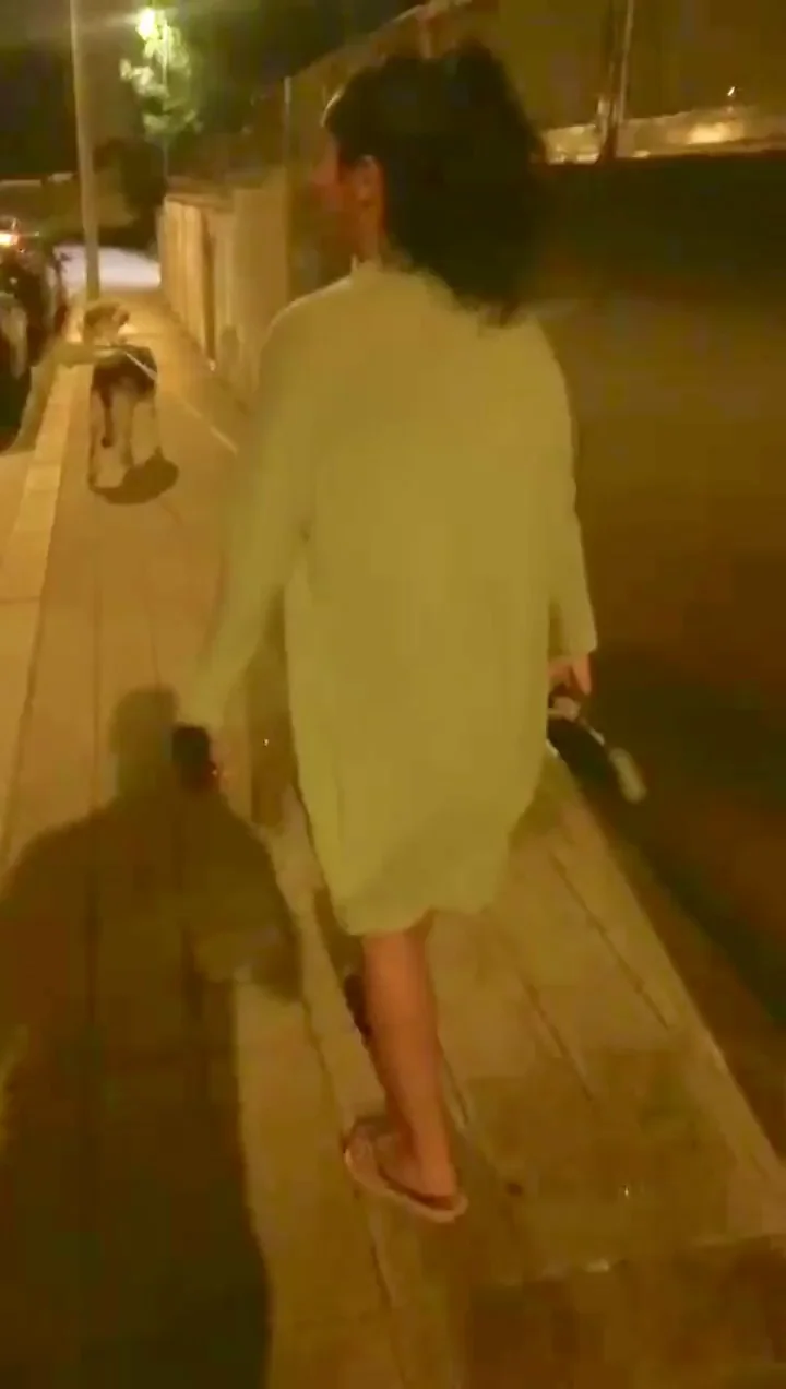Just a regular night walk with my dogs