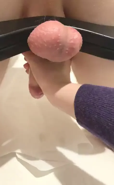 🔒 Humbler Hell: Milking His Swollen Balls 3 Times Non-Stop 💦?️
