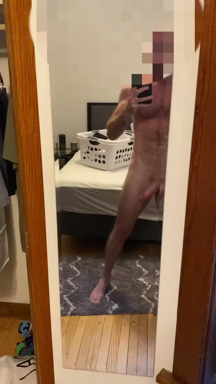 41yo Single Daddy's Thick Dadbod Bull Cock Reveal