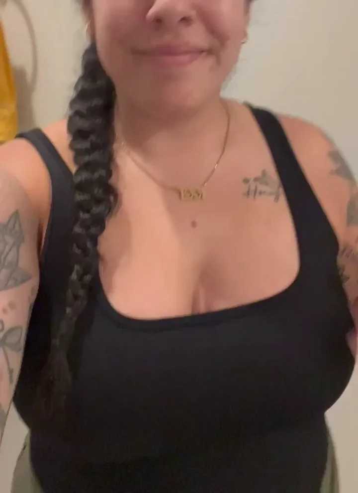 My boobs are saying good morning to you [reveal]