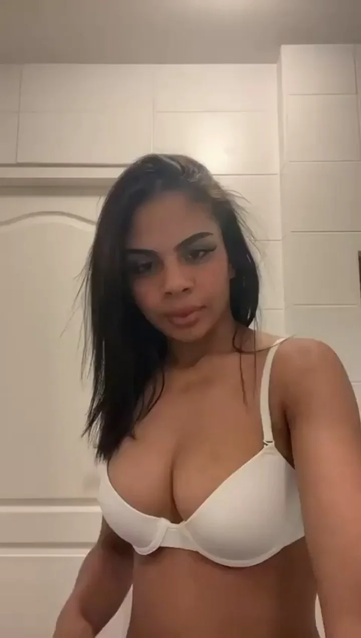 Well, my huge tits got bigger again and the veins on them became more visible.