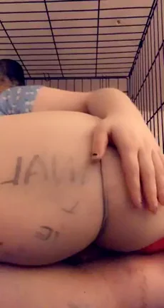 Caged Whore Begs for Ass-Filling 🍑🔥?