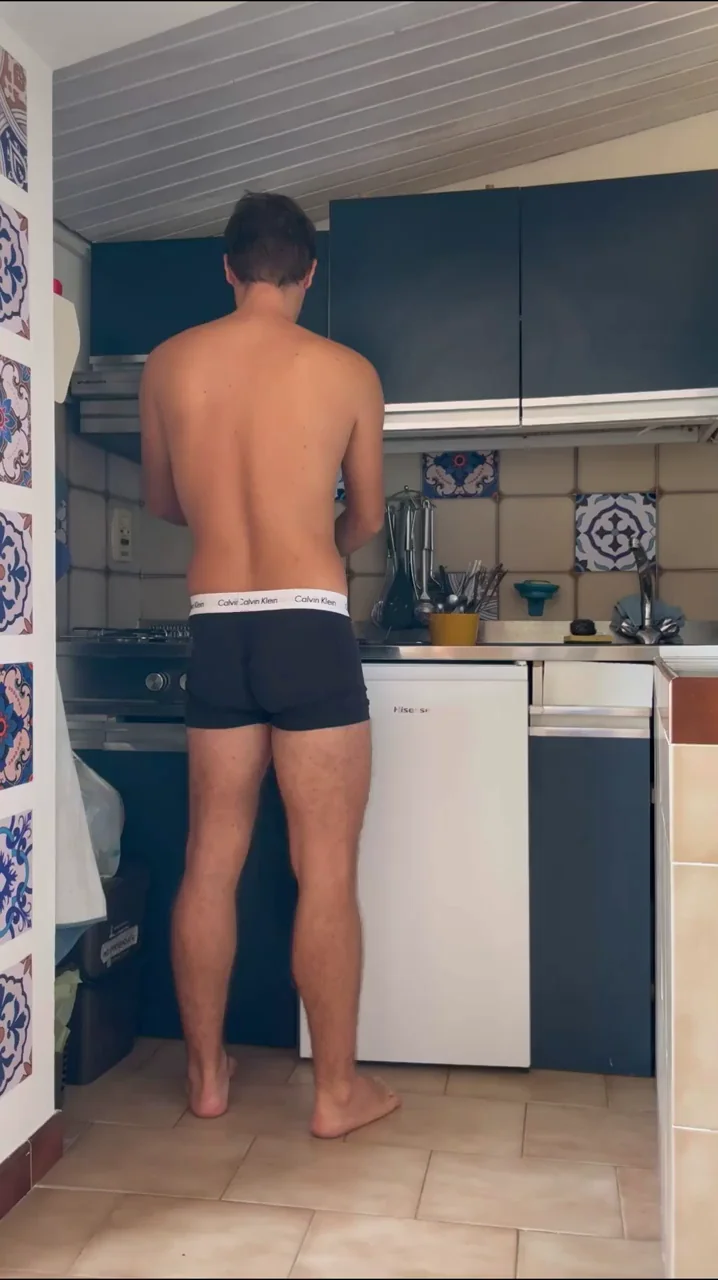 He was making coffee but I was too horny 😈