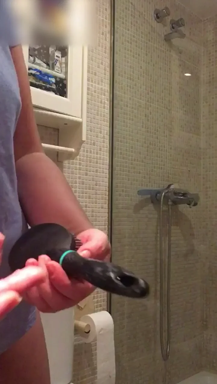 Bathroom Brush Bitch: Repurposing That Scrubber for Slutty Ass Play
