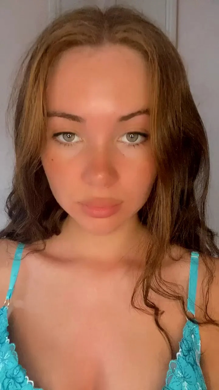 Try to spread your cum all over my petite nipples