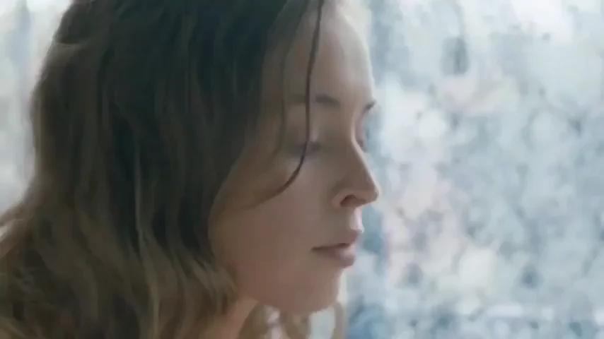 Natalie Krill relaxing in the bath