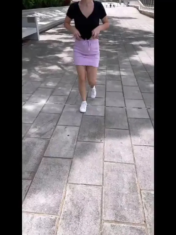 Being slightly pregnant is no excuse not to get your tits, ass and pussy out in public!