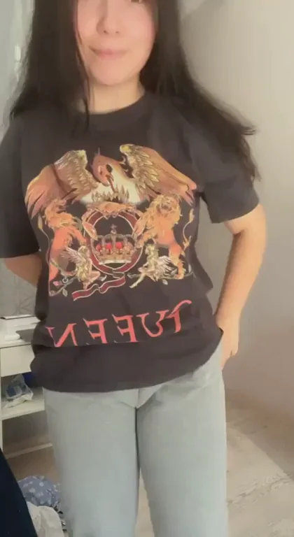 Do you wanna know What I have under my clothes?