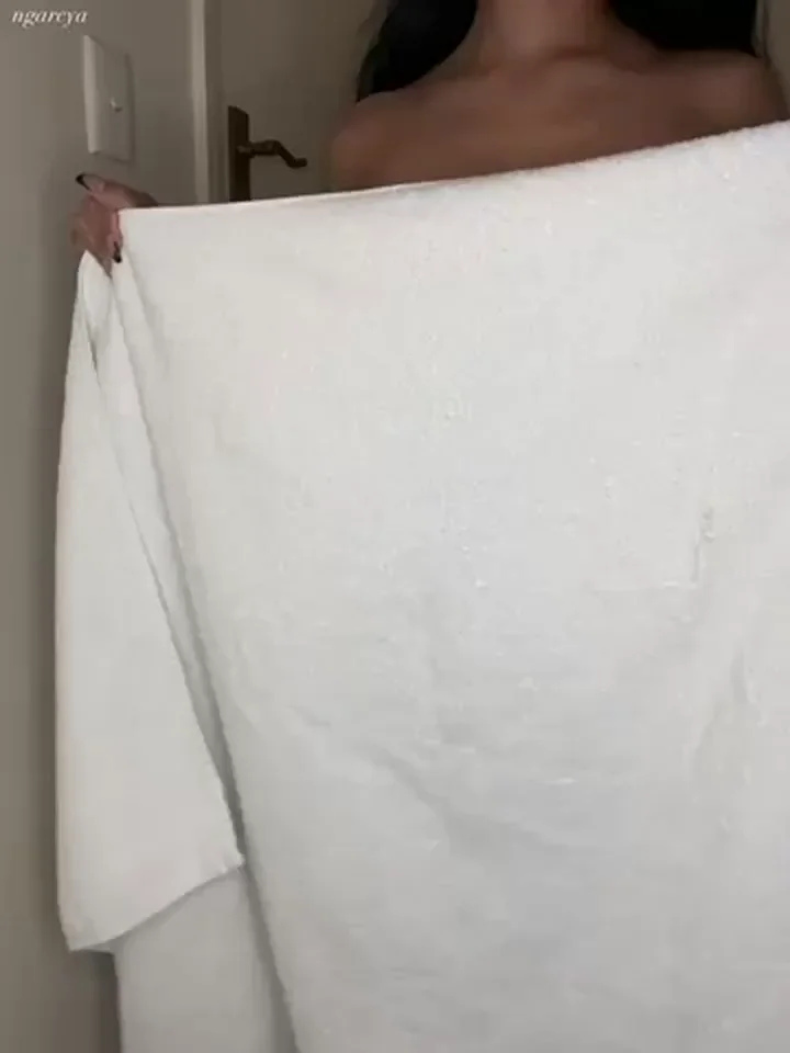 drop the towel and pull out your weapon