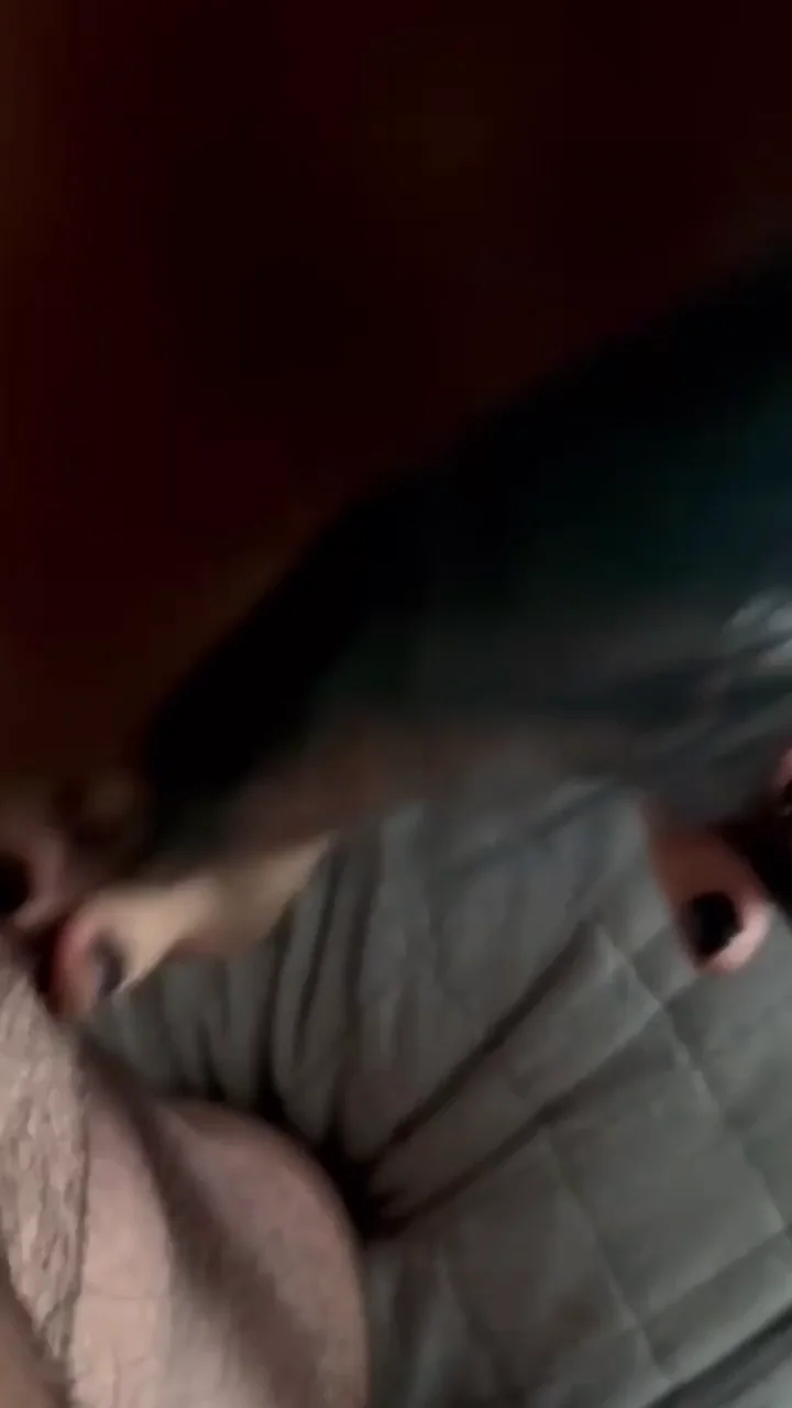 don't ask me why, but this cuck gets so turned on by seeing his little pink dick next to my bull's big beautiful one. the size difference is kinda pathetic