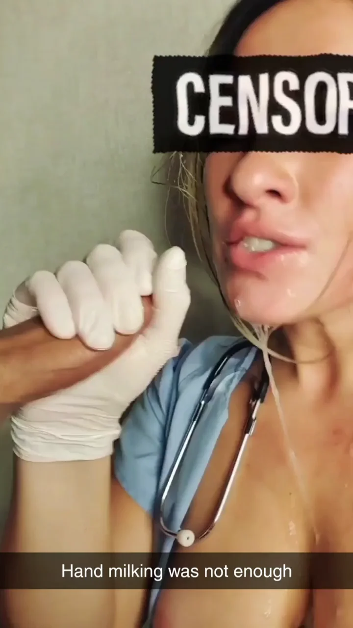 Grab My Hair Nurse Slut 💉🍆 Facefuck Frenzy