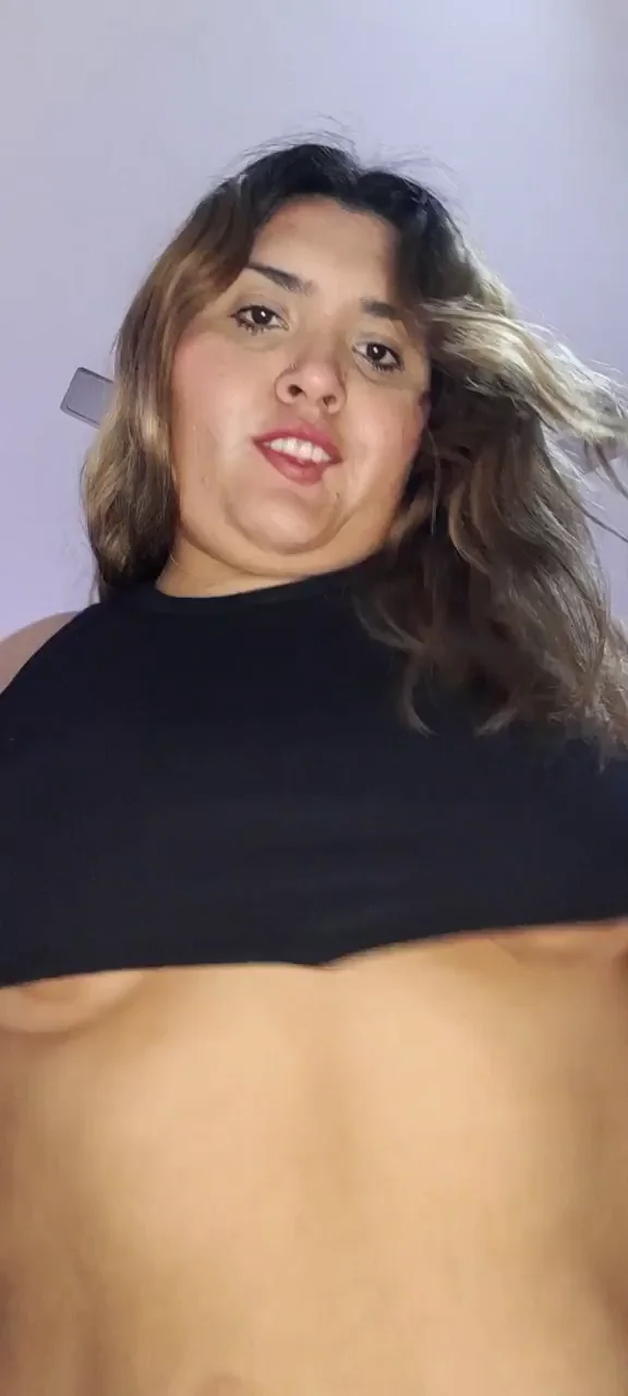 Would you play with these Latina saggy boobs?