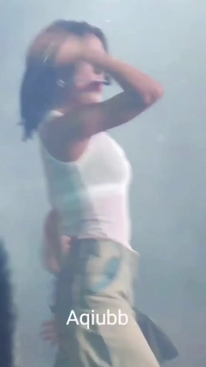 TWICE Jihyo's Slutty Stage Tease: Curvy Tank Top Bounce & Hip Grind